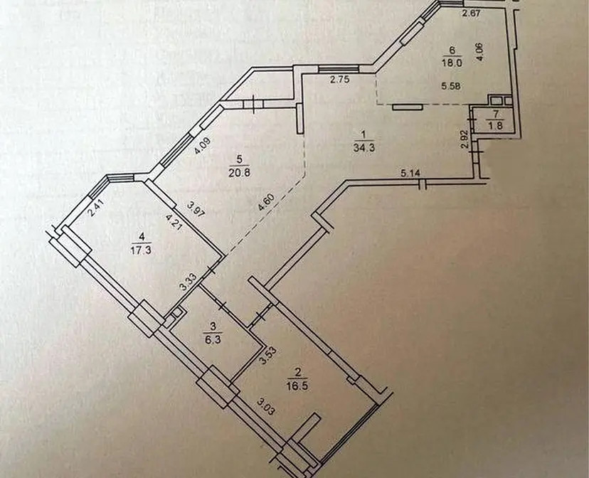 4-комн., 115 кв. м., Симоненко, Голосеевский