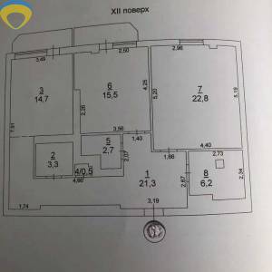 2-комн., 90 кв. м., Солнечная, Аркадия, Одесса, Приморский